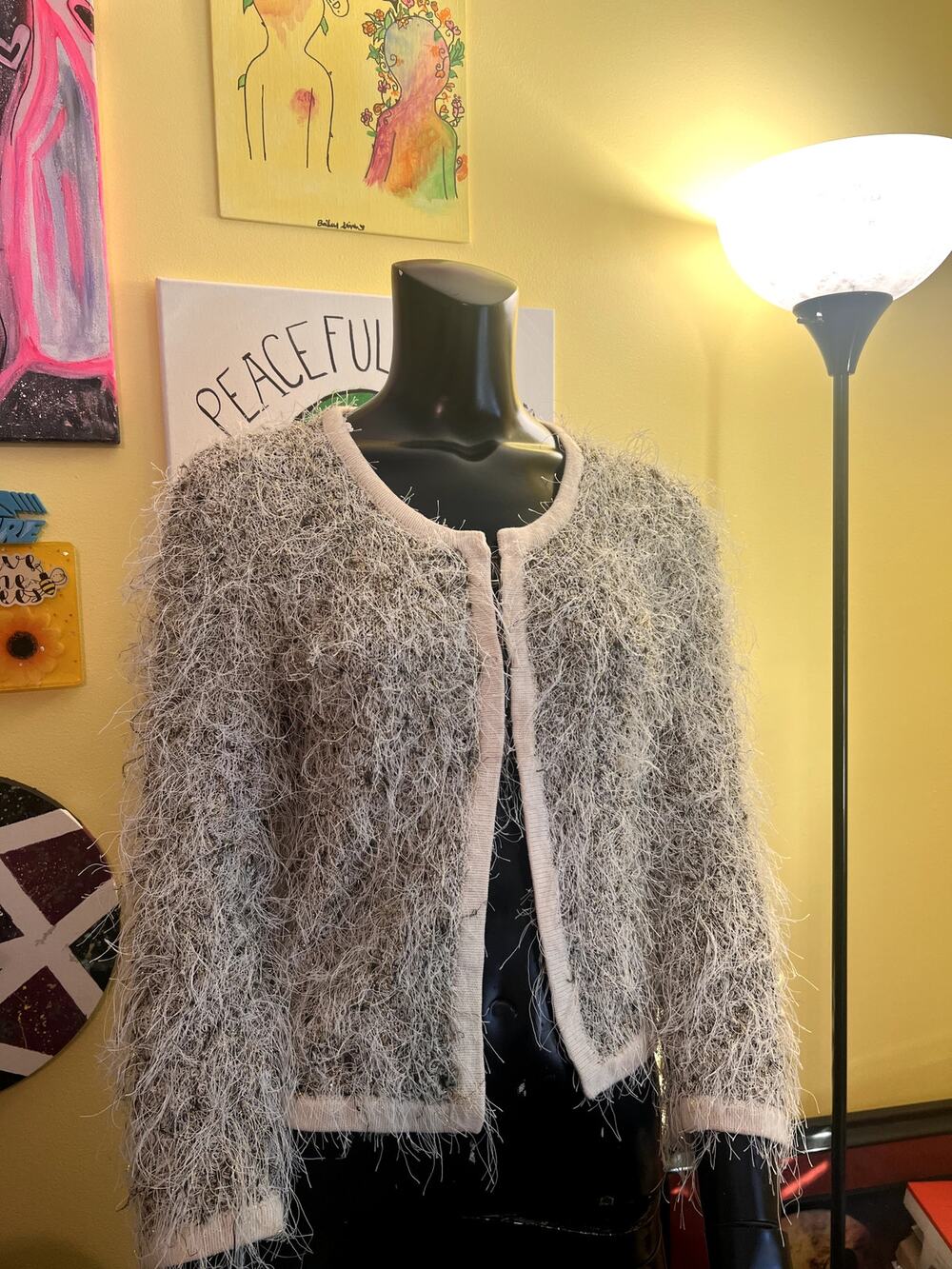 Fringe Top 3/4 Sleeve